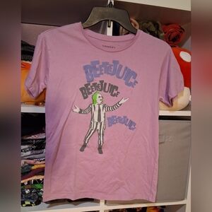 Kids Beetlejuice Graphic Tee - Pink